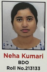Neha Kumari BDO