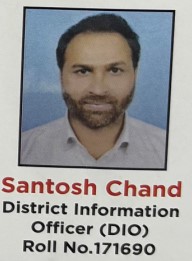 Santosh Chand District Information Officer